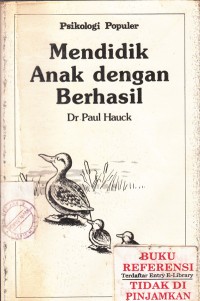 mendidik anak dengan berhasil