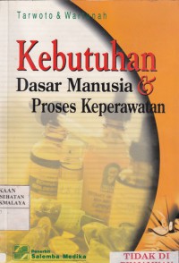 Kebutuhan dasar manusia dan proses keperawatan