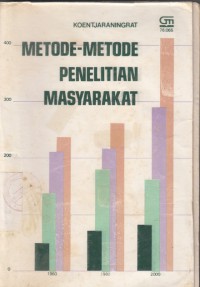 Metode-metode penelitian masyarakat