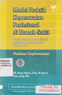 Model praktik keperawatan profesional di rumah sakit