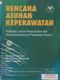 Rencana asuhan keperawatan