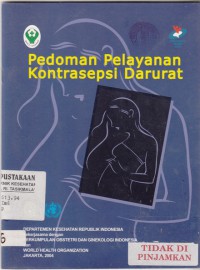 Pedoman Pelayanan Kontrasepsi Darurat