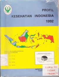 Profil kesehatan Indonesia 1992