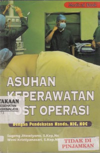 Asuhan keperawatan post operasi