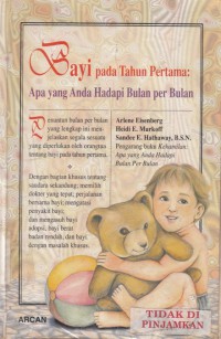 Bayi pada Tahun Pertama : Apa yang Anda HAdapi Bulan per Bulan