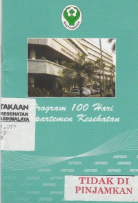 Program 100 Hari Departemen Kesehatan