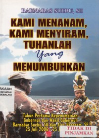 Kami Menanam, Kami Menyiram Tuhanlah yang Menumbuhkan