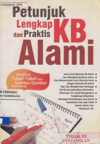 Petunjuk lengkap dan praktis KB alami