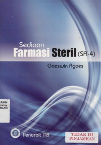 Sediaan Farmasi Steril (SFI-4)