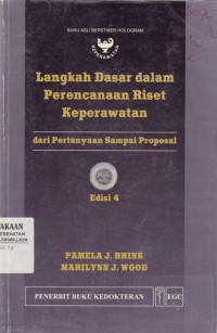 Langkah dasar dalam perencanaan riset keperawatan