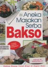 Aneka masakan serba bakso