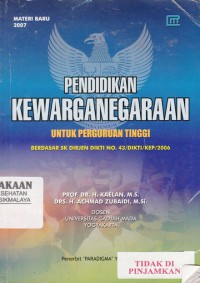 Pendidikan Kewarganegaraan untuk Perguruan Tinggi 2007