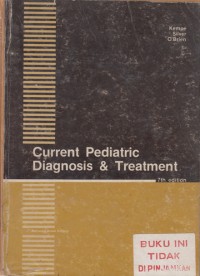 Current Pediatric Diagnosis & Treatment