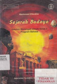 Sejarah Budaya Sekolah Menengah Umum Kelas 3 Program Bahasa