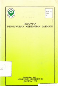 Pedoman Pengukuran Kesegaran Jasmani