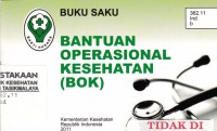 Buku saku bantuan operasional kesehatan (BOK)