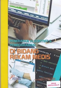 Penerapan algoritma & pemograman dibidang rekam medis