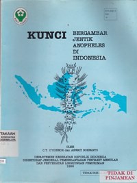 Kunci bergambar jentik anopheles di Indonesia