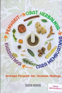 Penyakit obat herbalnya khasiatnya cara membuatnya berbagai penyakit dan tanaman obatnya